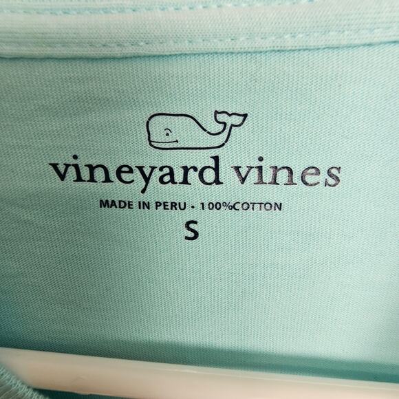 Vineyard Vines Mens Tropical Surf Pocket Tee LS Beach Preppy Coastal Size Small - Picture 6 of 7